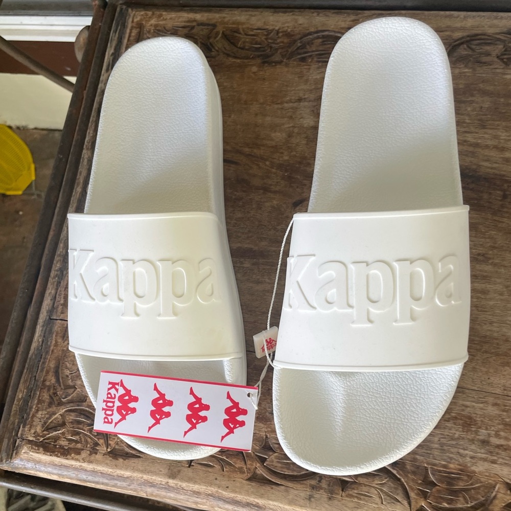 White Kappa Slides